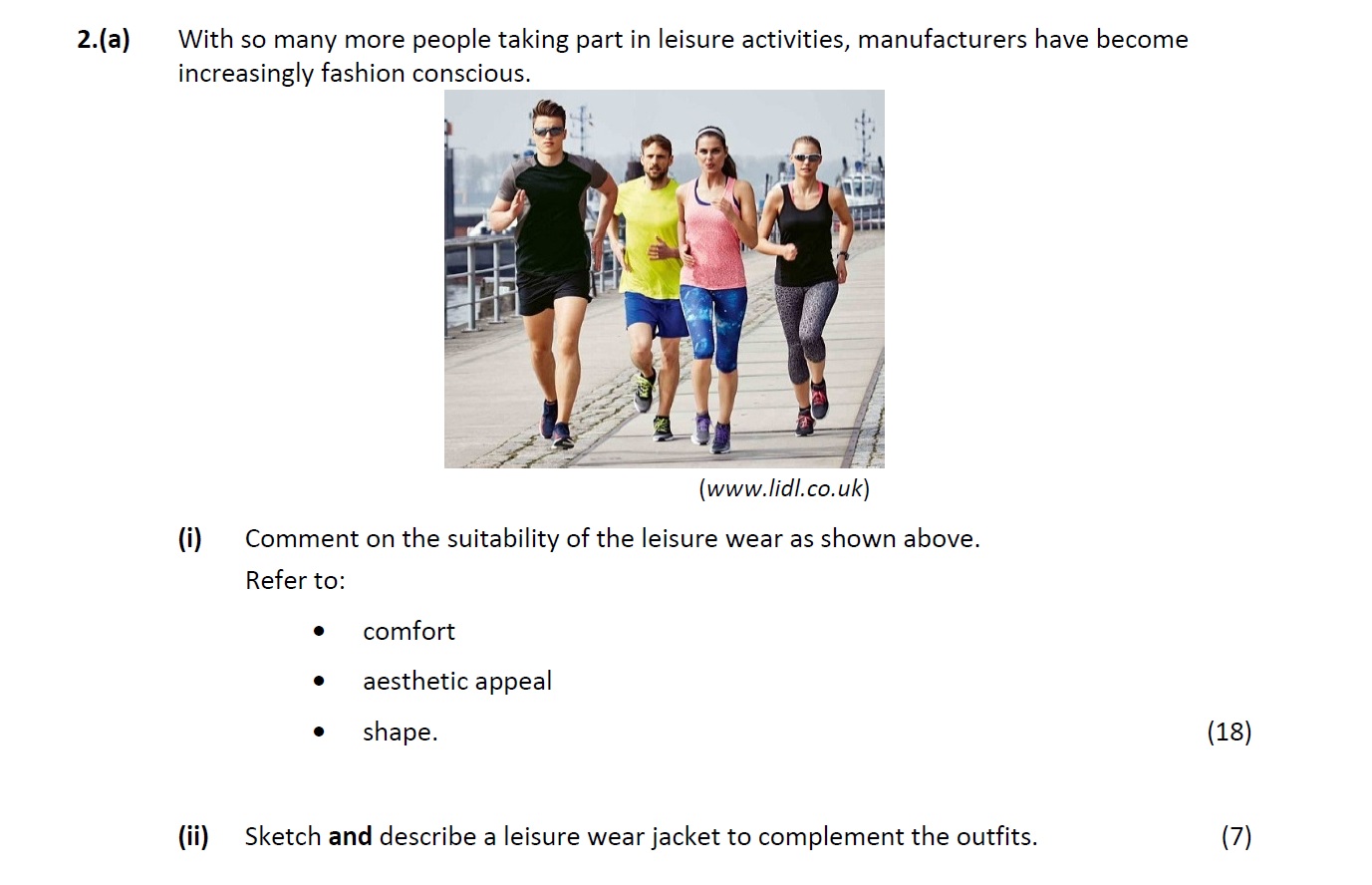 With-so-many-more-people-taking-part-in-leisure-activities,-manufacturers-have-become-increasingly-fashion-conscious-Leaving Cert Home Economics-Question 2(a)-2019.png