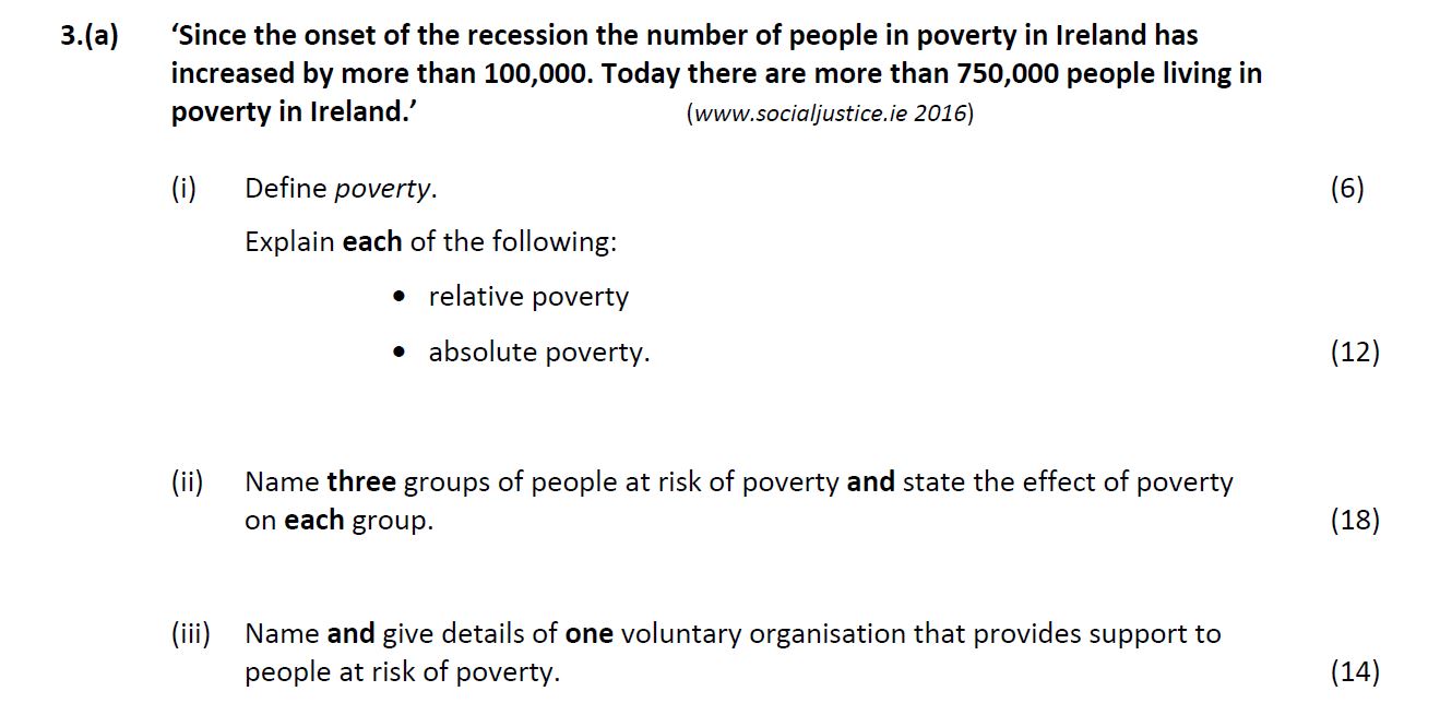 ‘Since-the-onset-of-the-recession-the-number-of-people-in-poverty-in-Ireland-has-increased-by-more-than-100,000-Leaving Cert Home Economics-Question 3(a)-2017.png