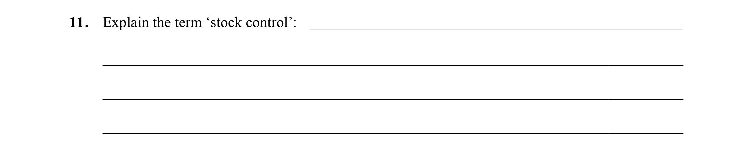Explain-the-term-'stock-control':--Leaving Cert Business-Question 11-2010.png