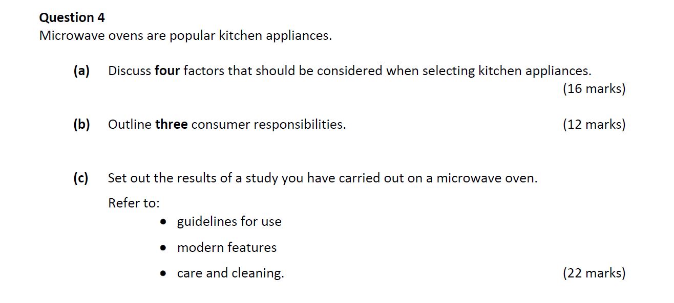 Microwave-ovens-are-popular-kitchen-appliances-Leaving Cert Home Economics-Question 4-2020.png