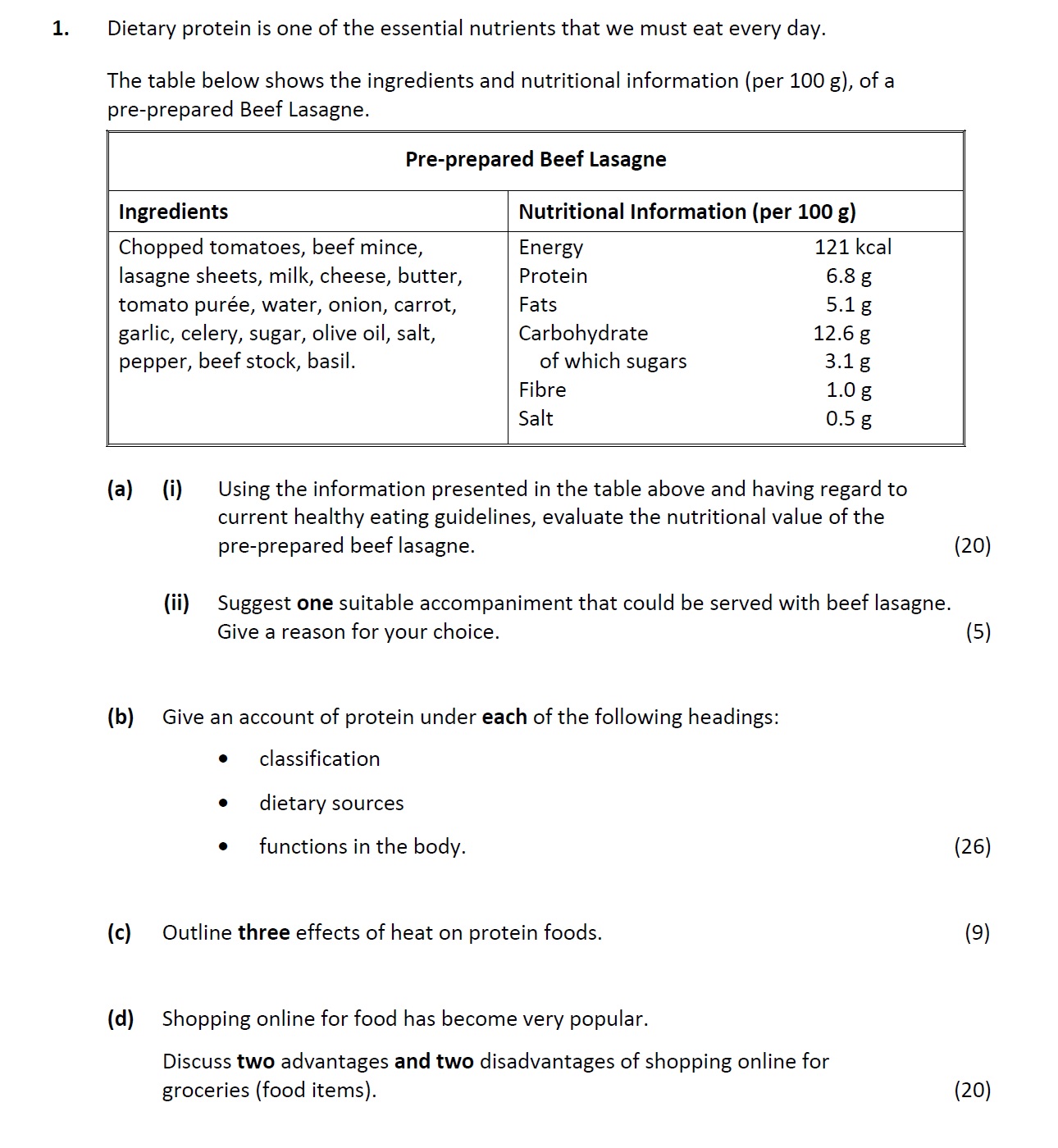 Dietary-protein-is-one-of-the-essential-nutrients-that-we-must-eat-every-day-Leaving Cert Home Economics-Question 1-2018.png