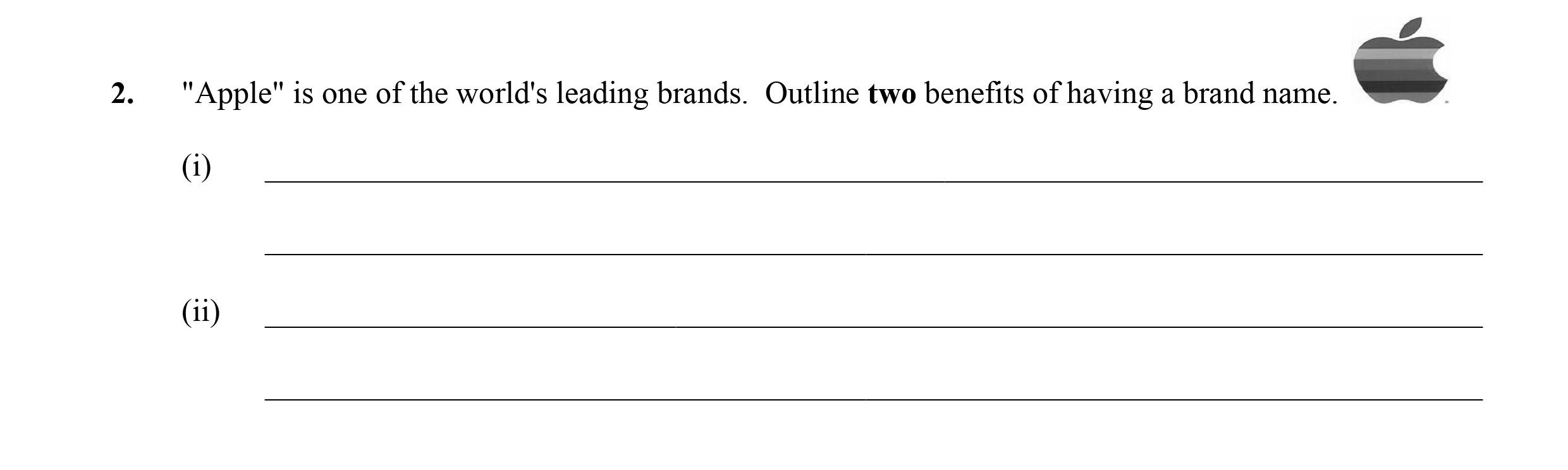 "Apple"-is-one-of-the-world's-leading-brands-Leaving Cert Business-Question 2-2014.png