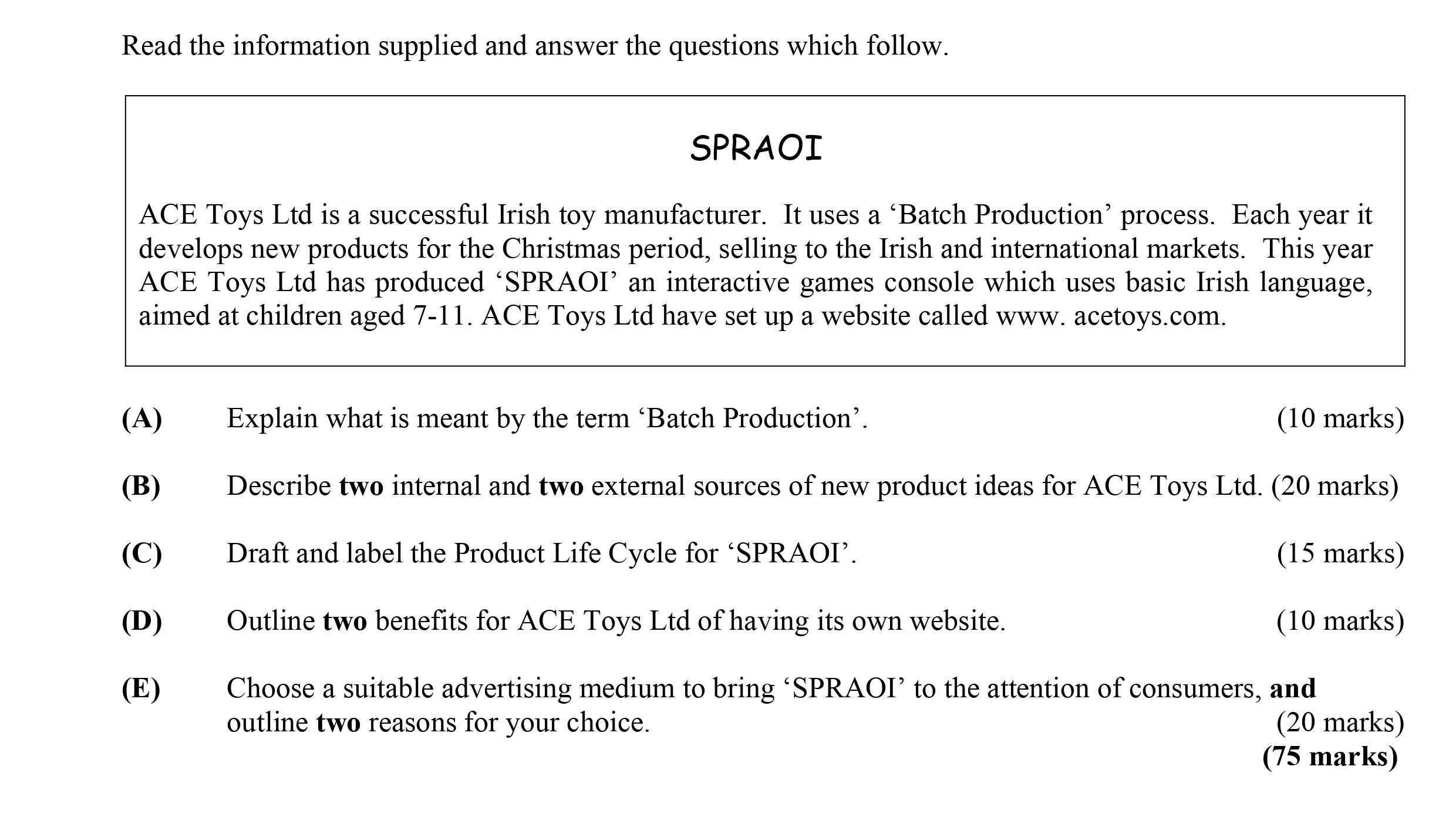 ACE-Toys-Ltd-is-a-successful-Irish-toy-manufacturer-Leaving Cert Business-Question SPRAOI-2013.png