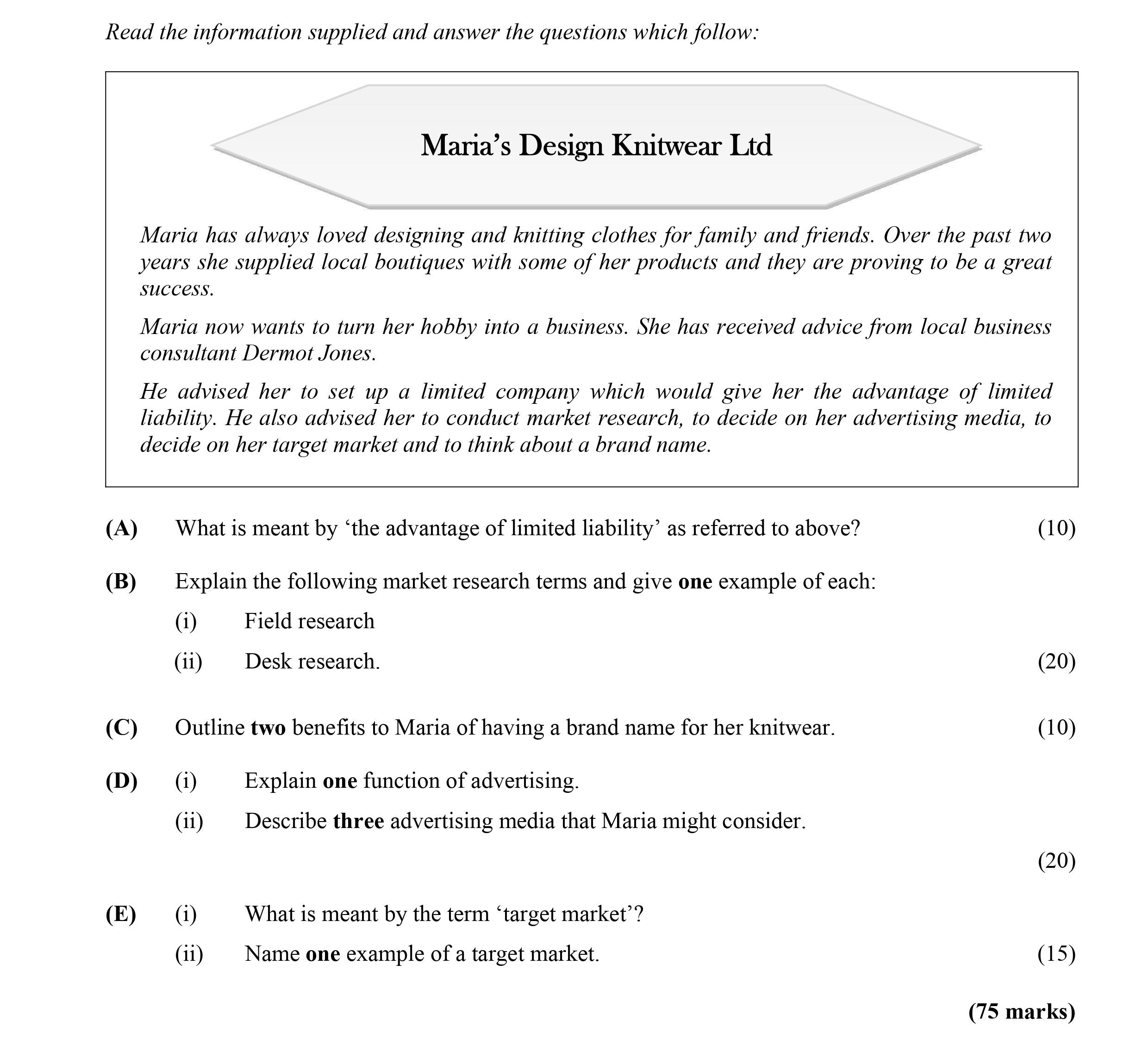 Read-the-information-supplied-and-answer-the-questions-which-follow:--Maria's-Design-Knitwear-Ltd--Maria-has-always-loved-designing-and-knitting-clothes-for-family-and-friends-Leaving Cert Business-Question 6-2011.png