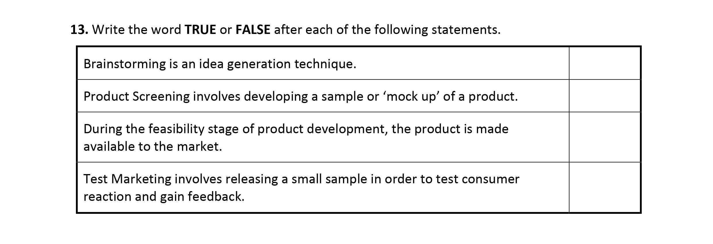 Write-the-word-TRUE-or-FALSE-after-each-of-the-following-statements-Leaving Cert Business-Question 13-2019.png