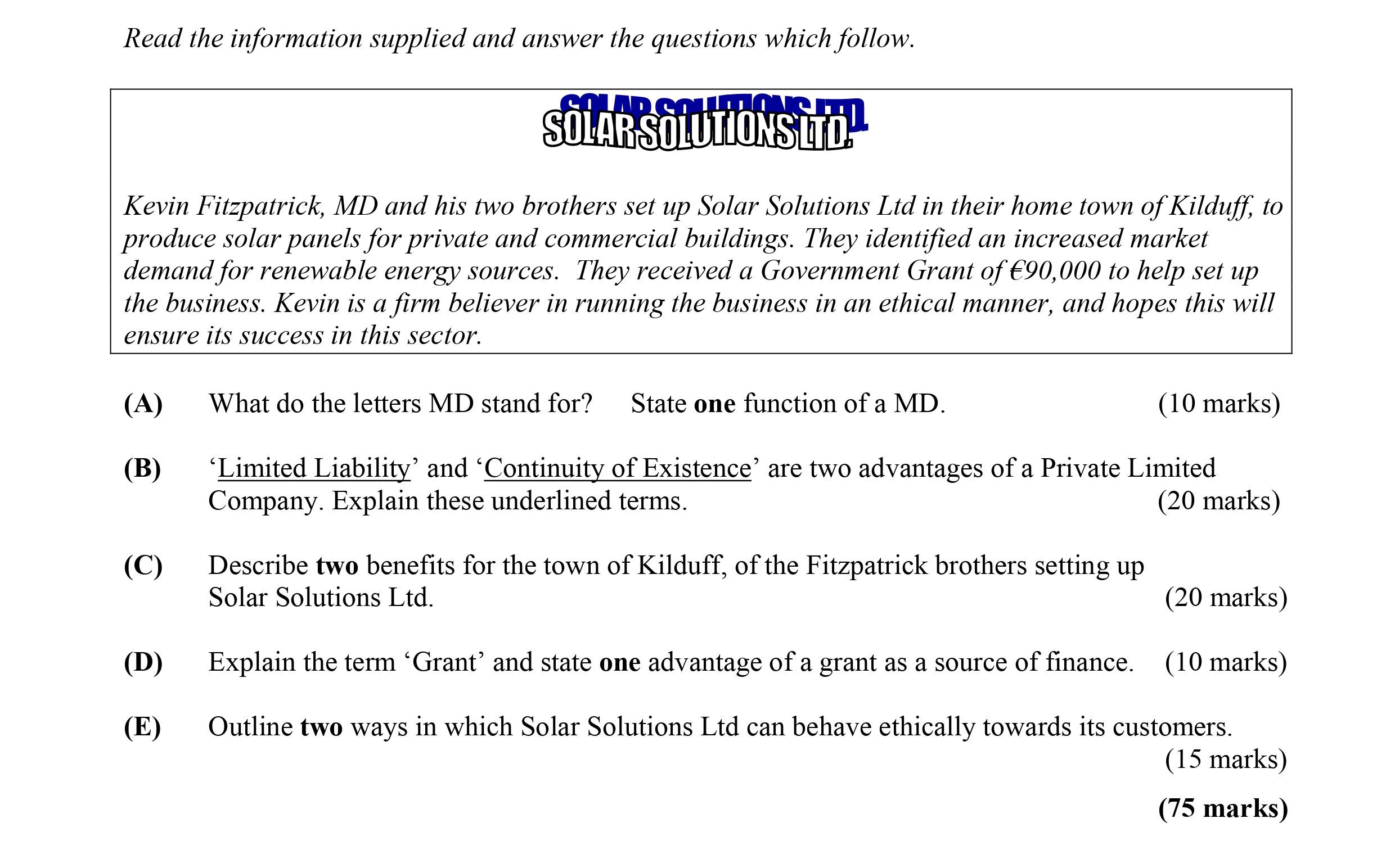 Read-the-information-supplied-and-answer-the-questions-which-follow-Leaving Cert Business-Question 2-2012.png