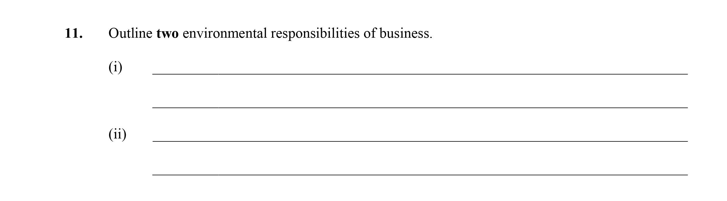 Outline-two-environmental-responsibilities-of-business-Leaving Cert Business-Question 11-2009.png