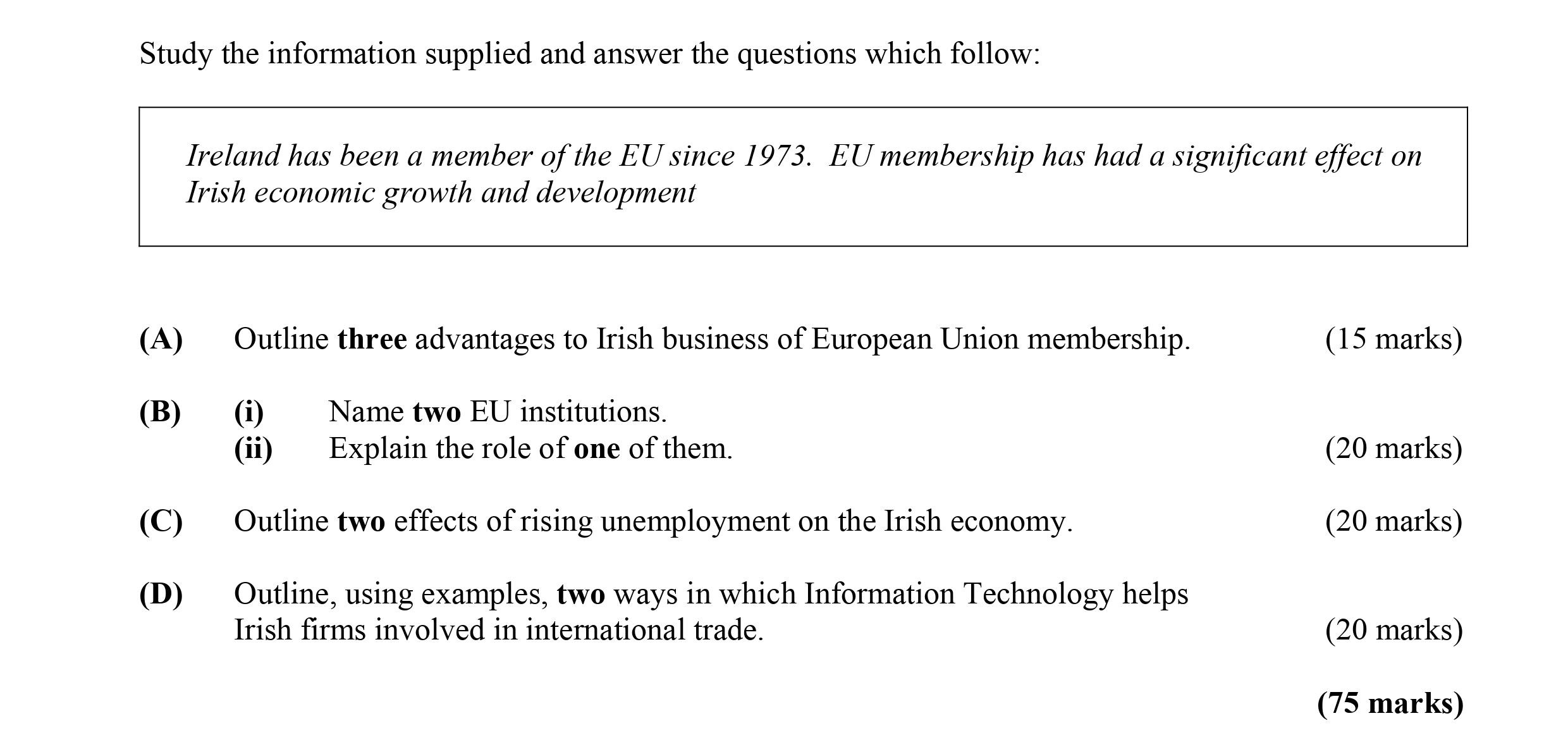 Ireland-has-been-a-member-of-the-EU-since-1973-Leaving Cert Business-Question 3-2007.png
