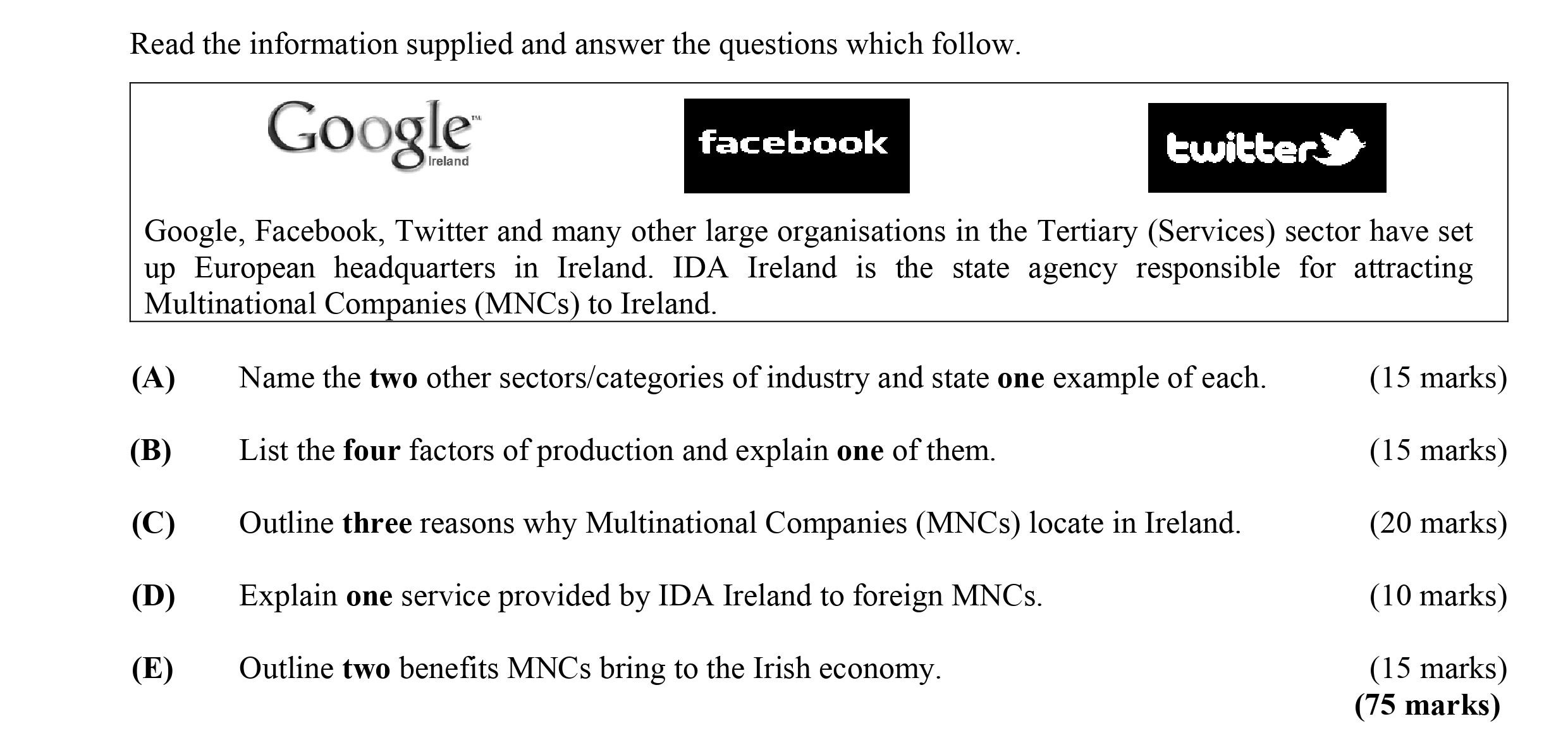 Name-the-two-other-sectors/categories-of-industry;-state-one-example-of-each-Leaving Cert Business-Question A-2015.png