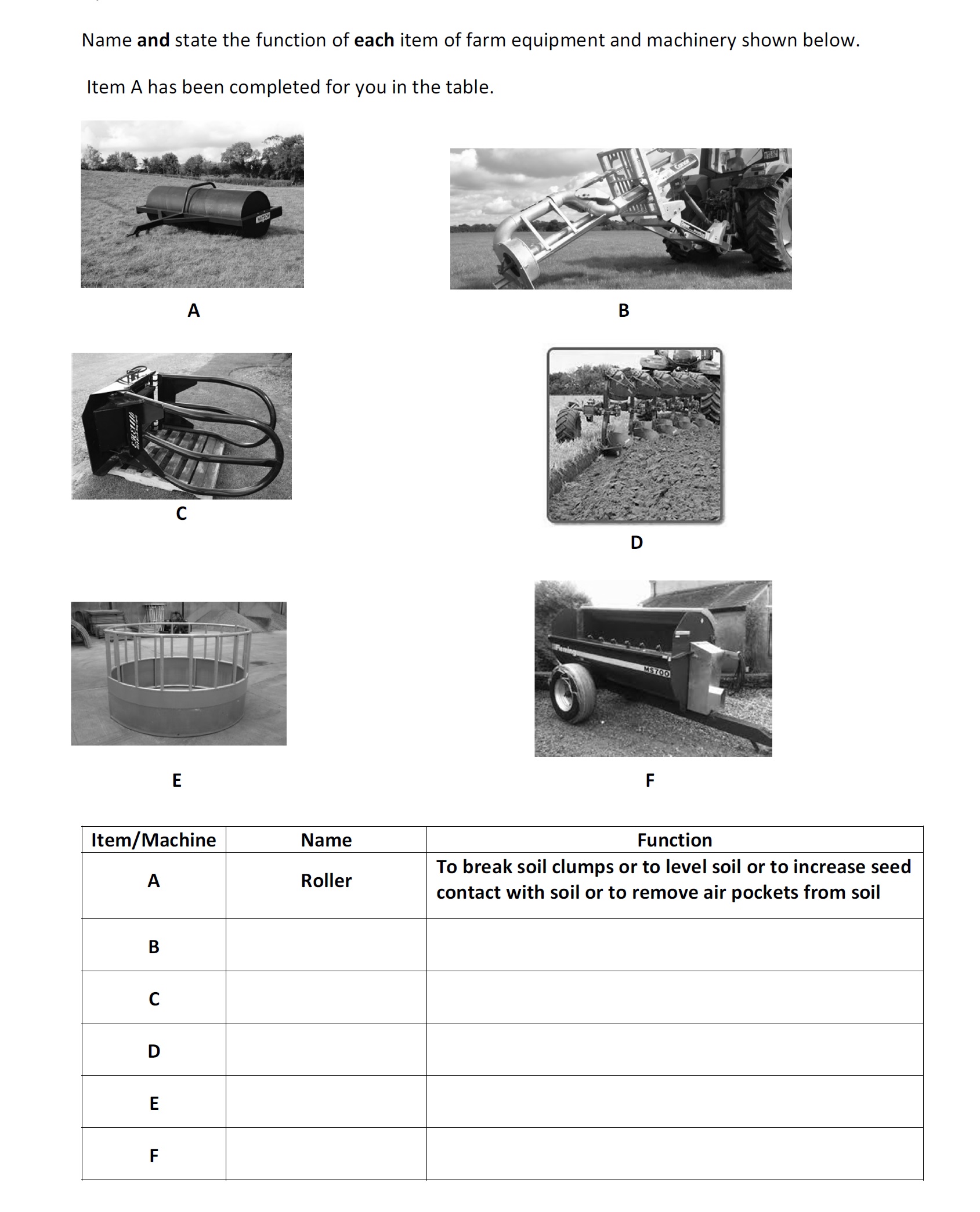 Name-and-state-the-function-of-each-item-of-farm-equipment-and-machinery-shown-below-Leaving Cert Agricultural Science-Question Question 1-2019.png