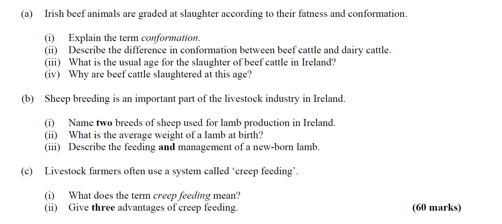 Irish-beef-animals-are-graded-at-slaughter-according-to-their-fatness-and-conformation-Leaving Cert Agricultural Science-Question a-2010.png