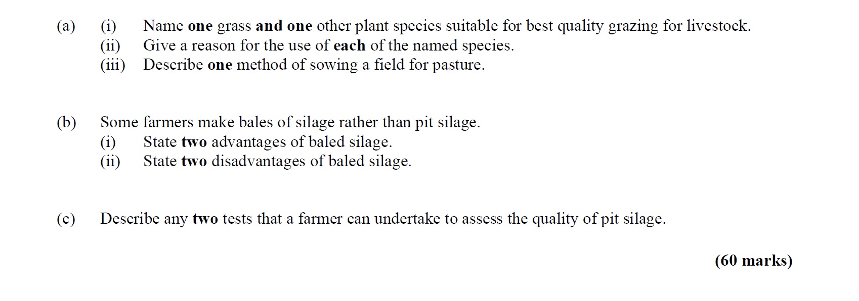 a)-(i)-Name-one-grass-and-one-other-plant-species-suitable-for-best-quality-grazing-for-livestock-Leaving Cert Agricultural Science-Question 8-2016.png