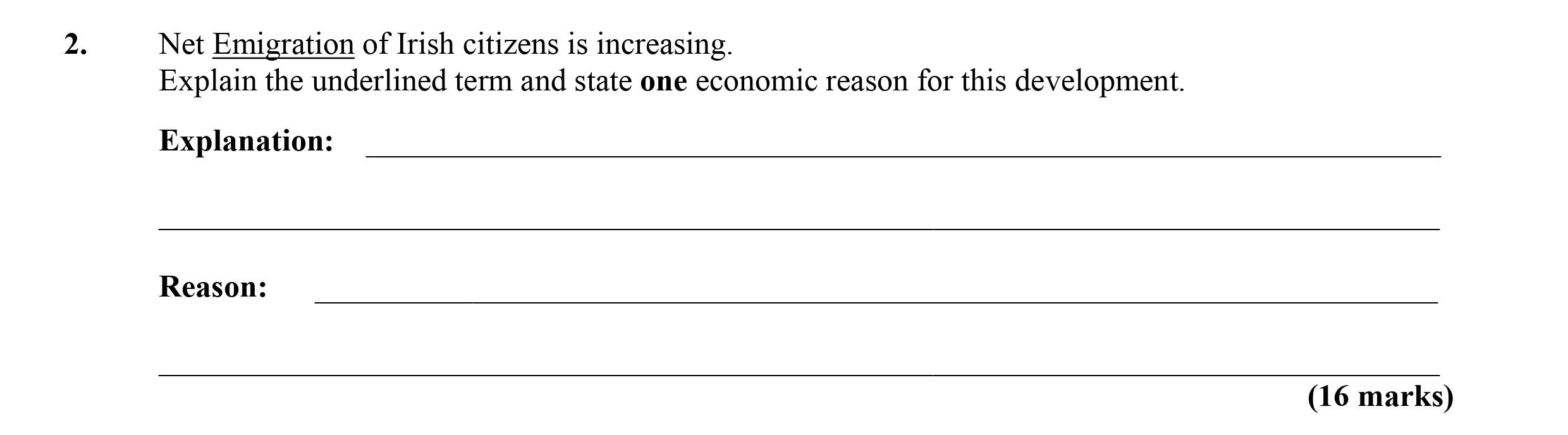 Net-Emigration-of-Irish-citizens-is-increasing-Leaving Cert Economics-Question 2-2009.png