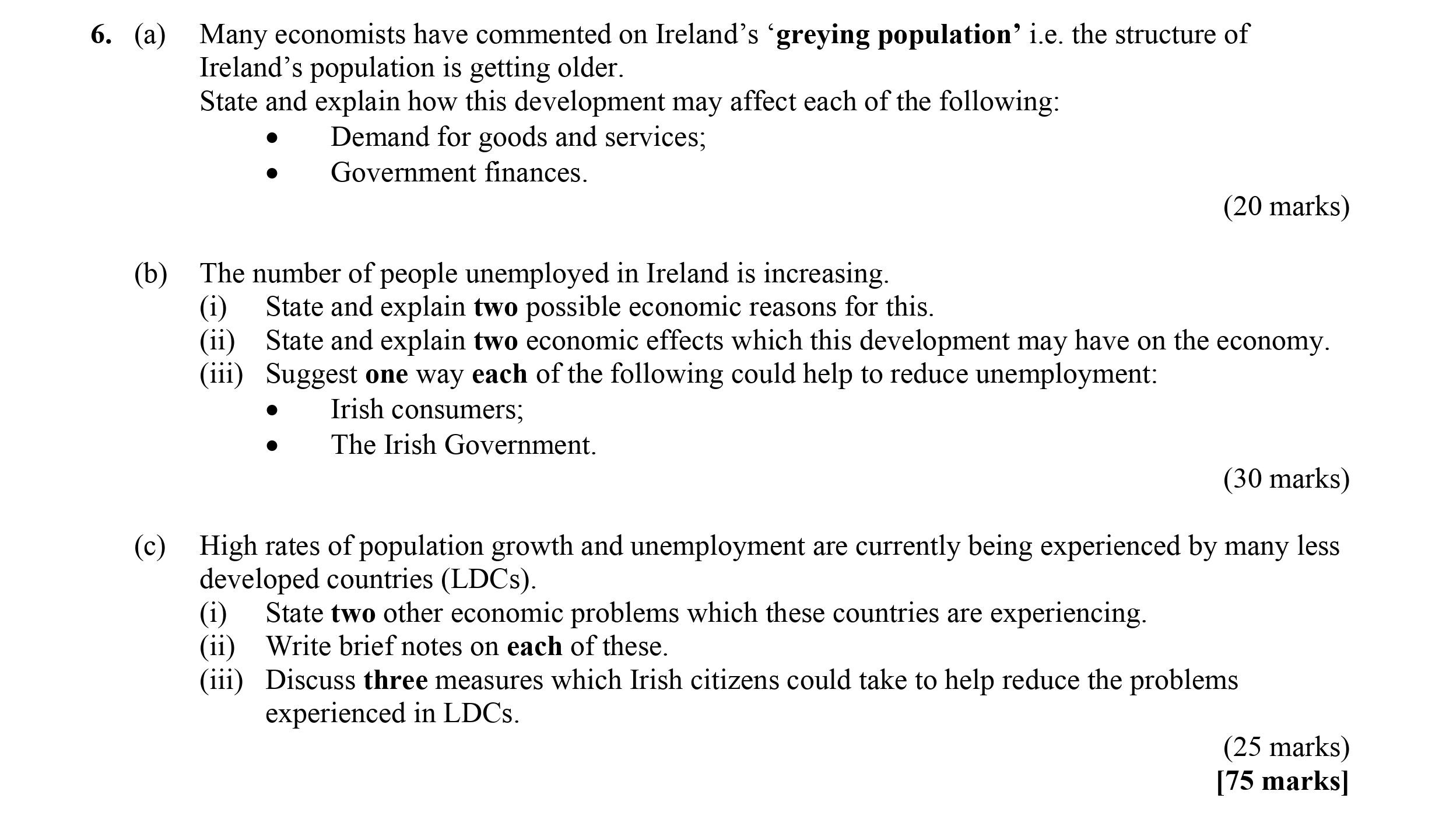 Many-economists-have-commented-on-Ireland's-'greying-population'-i.e-Leaving Cert Economics-Question 6-2009.png