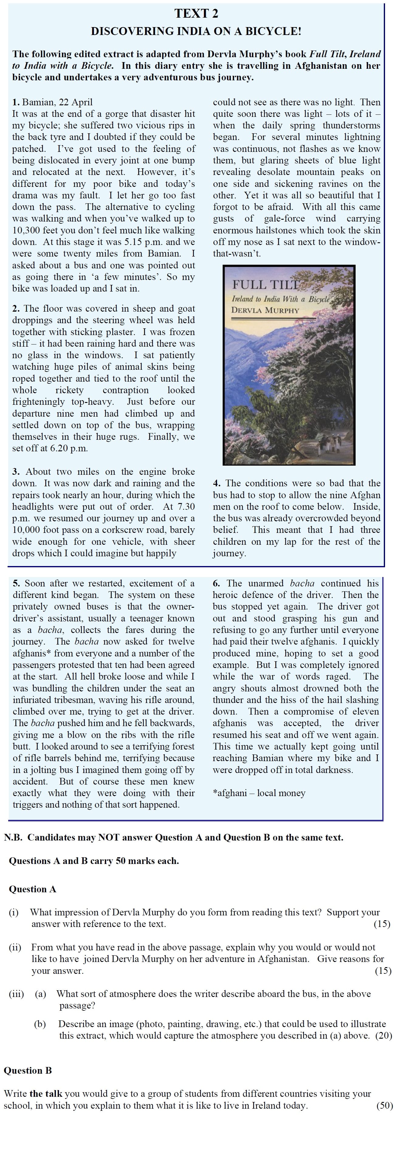 What-impression-of-Dervla-Murphy-do-you-form-from-reading-this-text?-Support-your-answer-with-reference-to-the-text-Leaving Cert English-Question Question A-2011.png