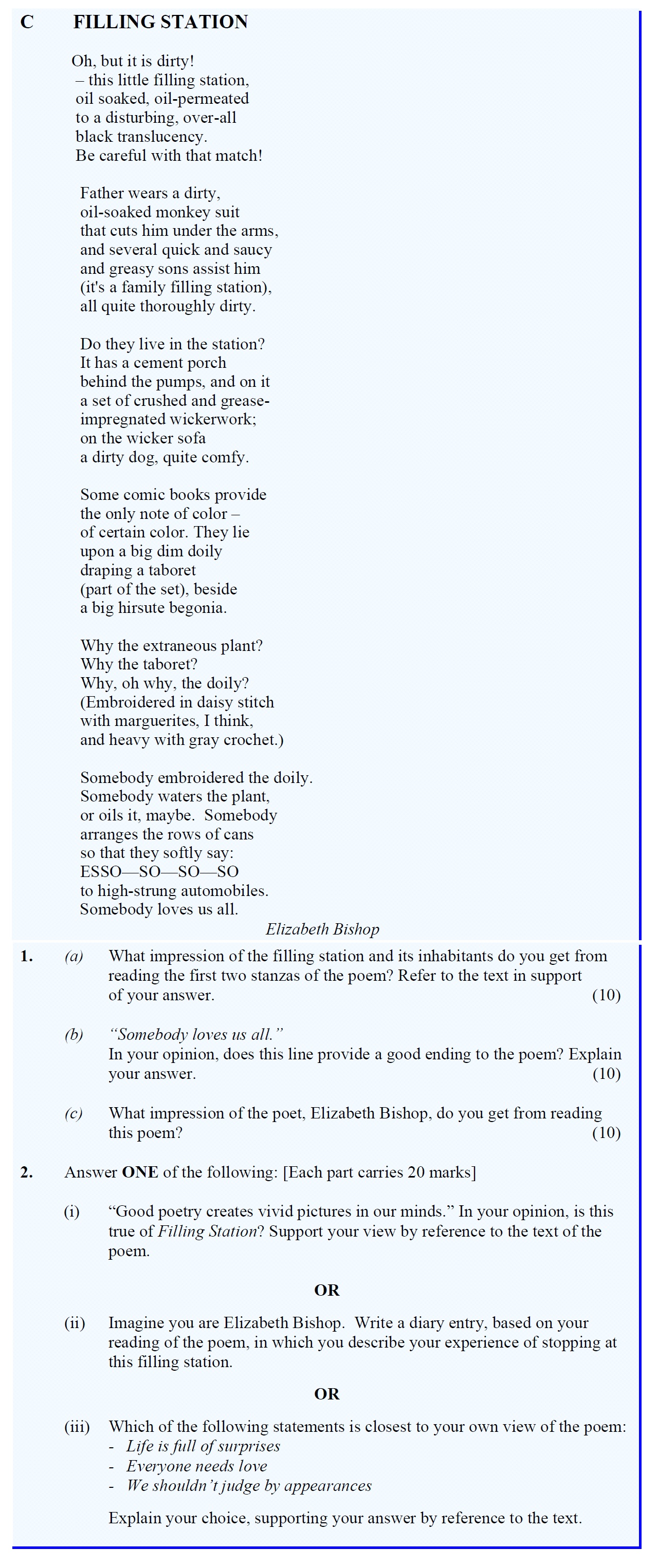 What-impression-of-the-filling-station-and-its-inhabitants-do-you-get-from-reading-the-first-two-stanzas-of-the-poem?-Refer-to-the-text-in-support-of-your-answer-Leaving Cert English-Question 1-2009.png