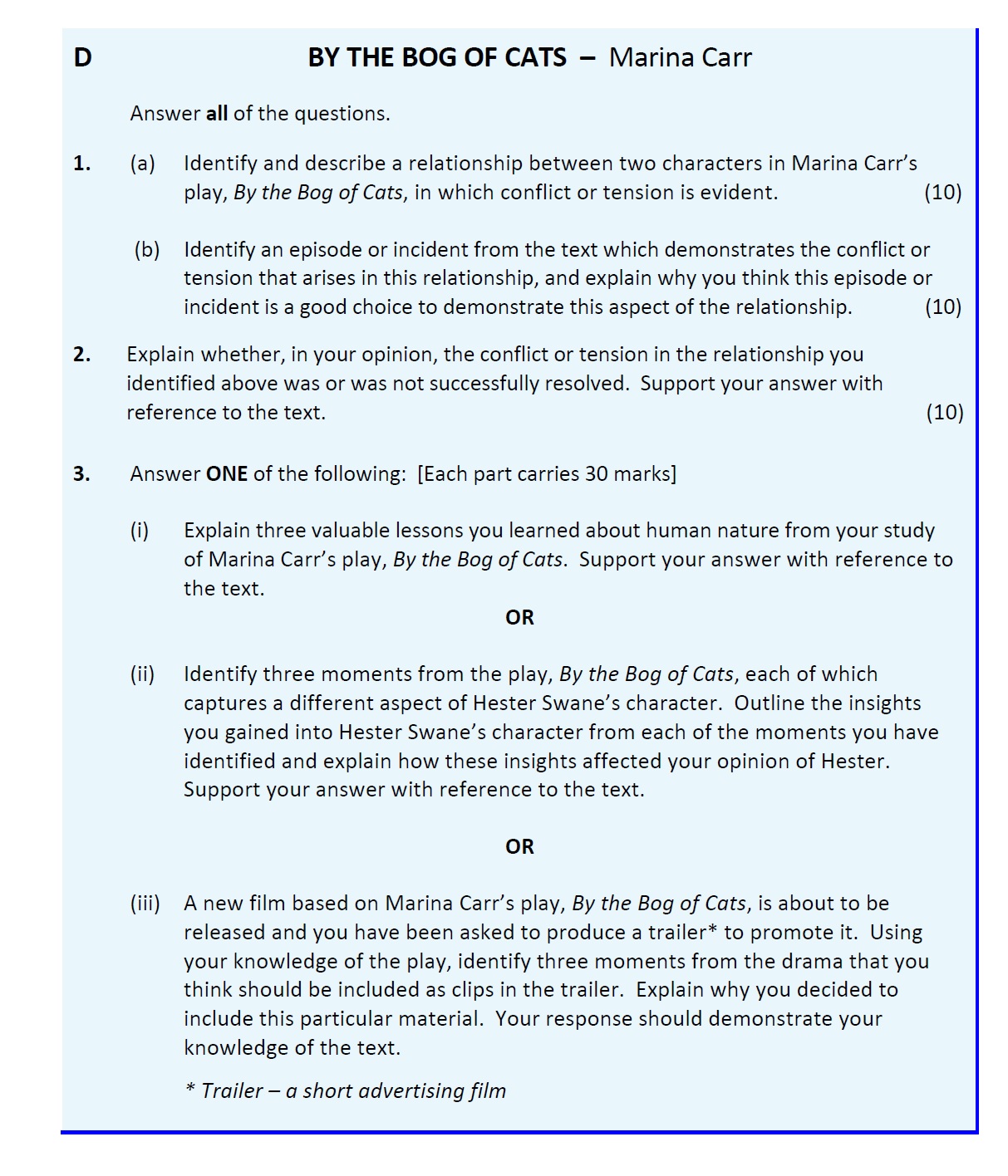 Identify-and-describe-a-relationship-between-two-characters-in-Marina-Carr's-play,-By-the-Bog-of-Cats,-in-which-conflict-or-tension-is-evident-Leaving Cert English-Question 1-2020.png