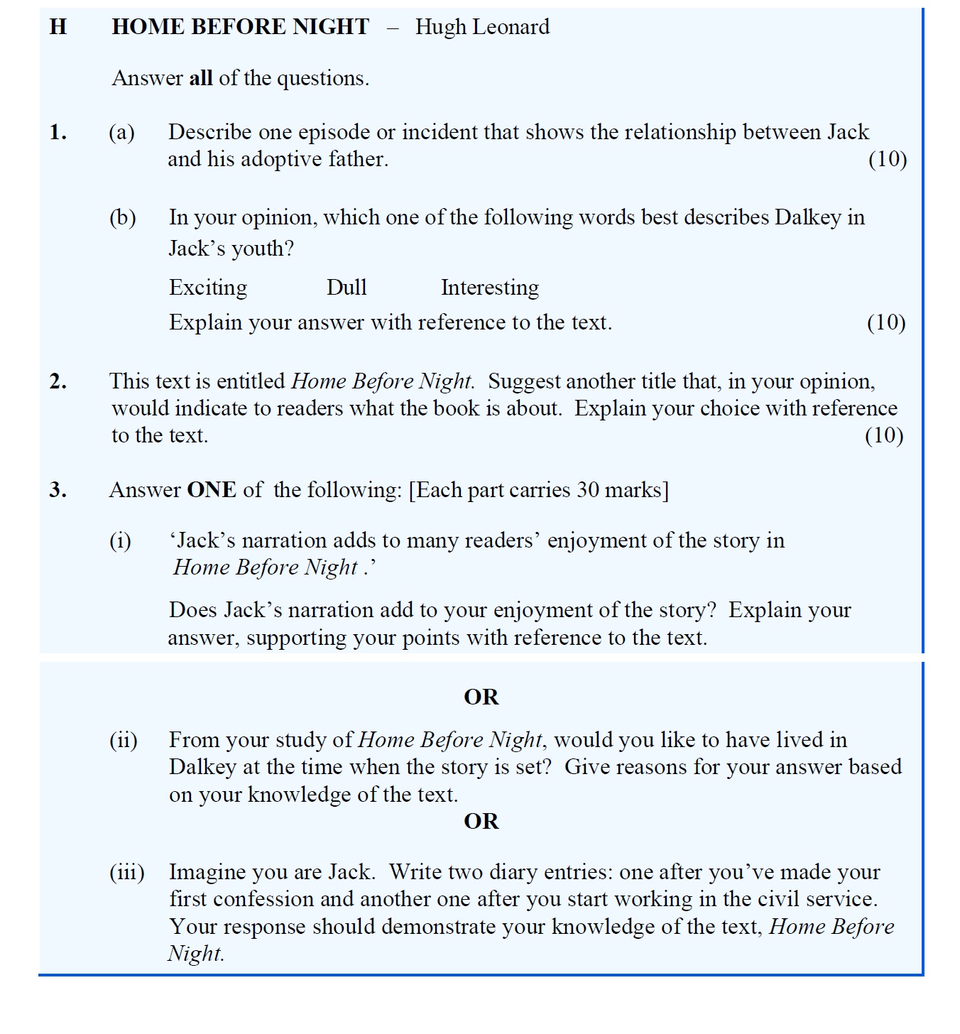 1.-(a)-Describe-one-episode-or-incident-that-shows-the-relationship-between-Jack-and-his-adoptive-father-Leaving Cert English-Question 1-2014.png