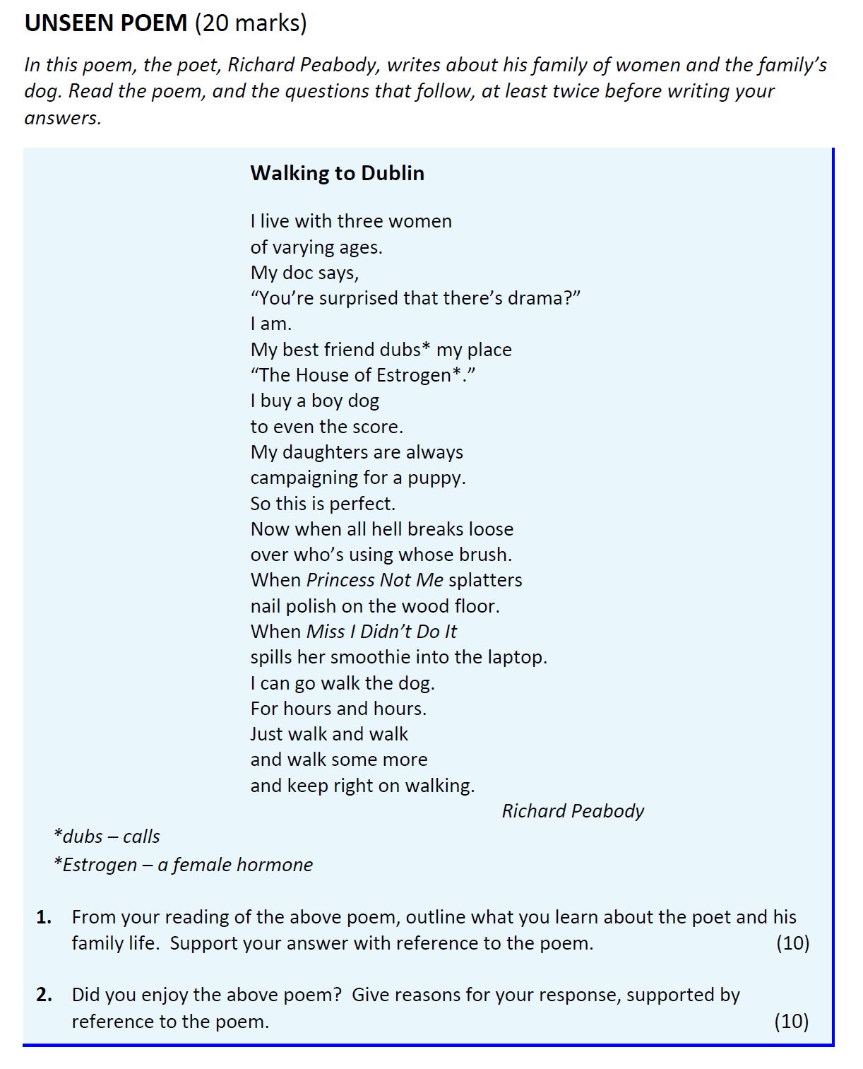 From-your-reading-of-the-above-poem,-outline-what-you-learn-about-the-poet-and-his-family-life-Leaving Cert English-Question 1-2018.png