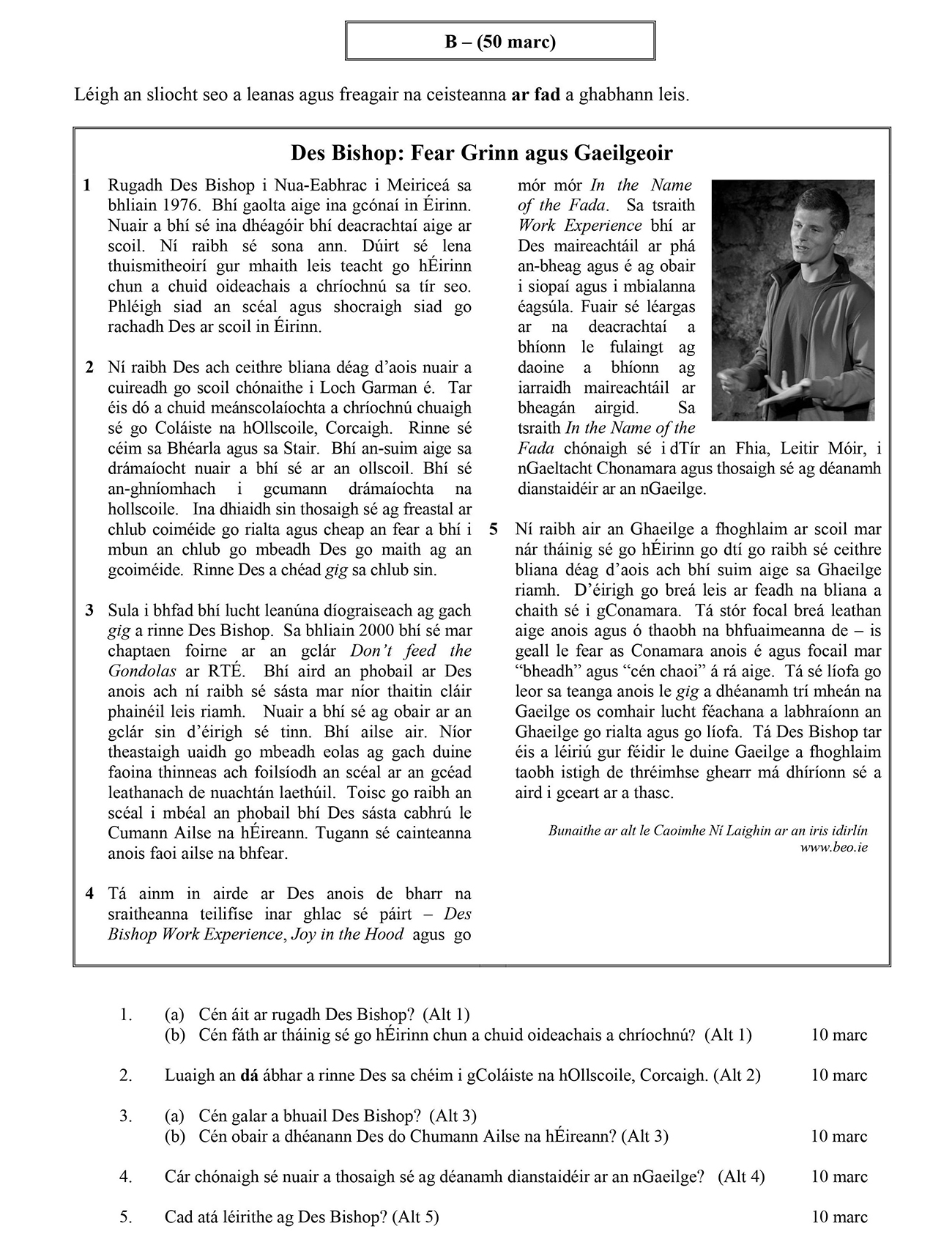 Des-Bishop:-Fear-Grinn-agus-Gaeligeoir--1-Leaving Cert Irish-Question 2-2009.png