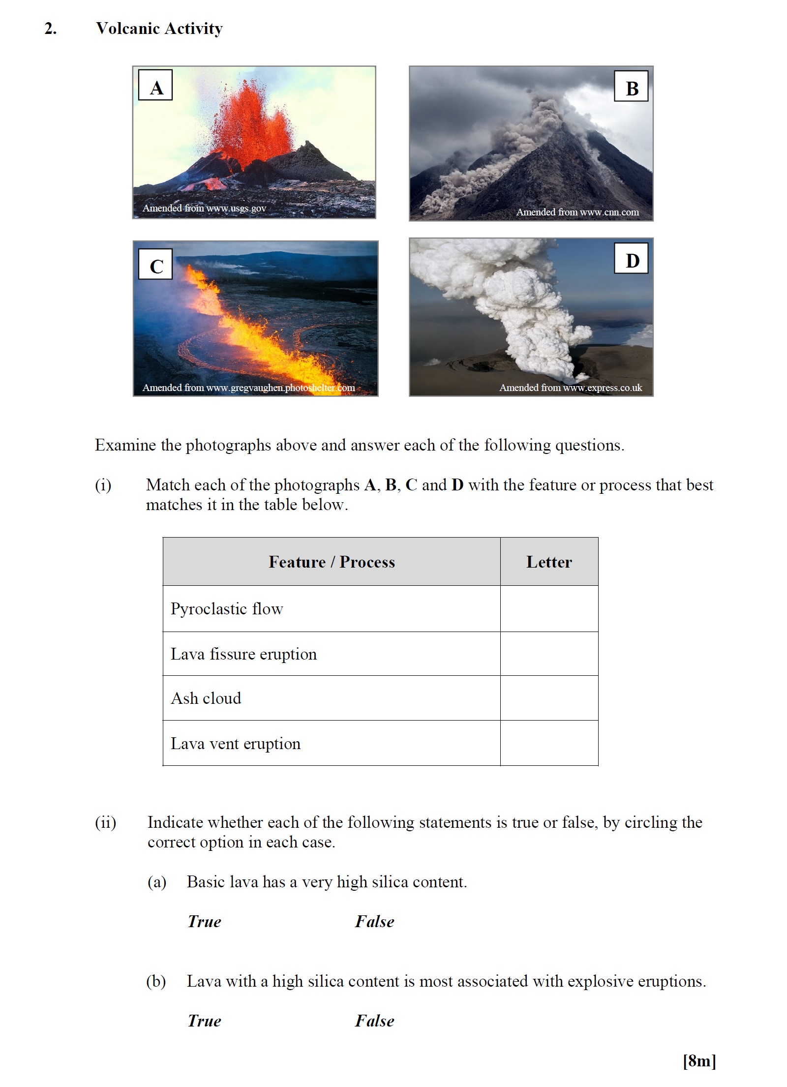 Examine-the-photographs-above-and-answer-each-of-the-following-questions-Leaving Cert Geography-Question 2-2016.png