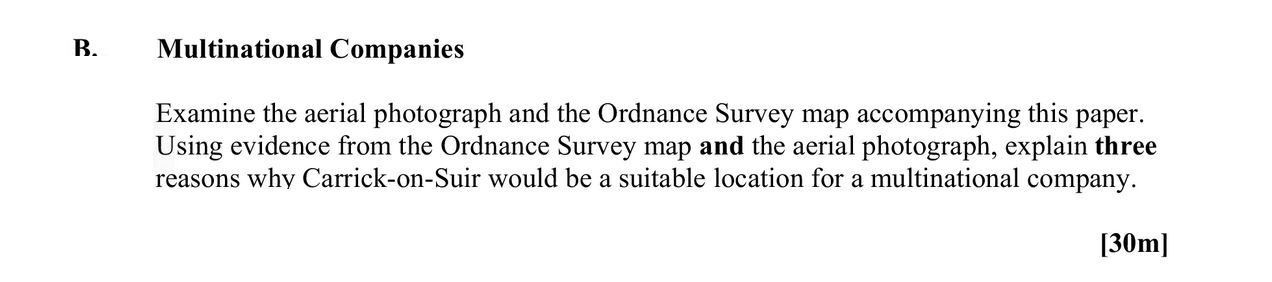 Examine-the-aerial-photograph-and-the-Ordnance-Survey-map-accompanying-this-paper-Leaving Cert Geography-Question R-2010.png