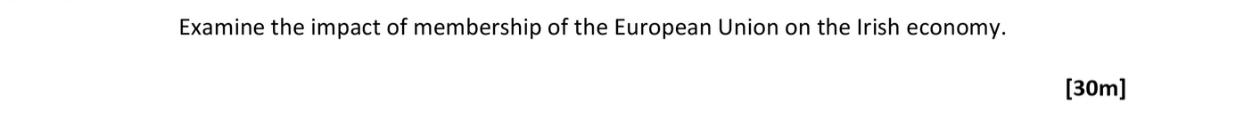 Examine-the-impact-of-membership-of-the-European-Union-on-the-Irish-economy.-Leaving Cert Geography-Question 7C-2020.png