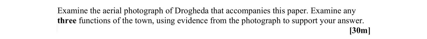 Examine-the-aerial-photograph-of-Drogheda-that-accompanies-this-paper-Leaving Cert Geography-Question 1-2007.png