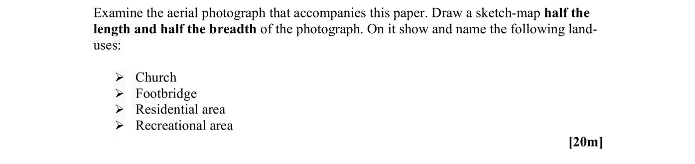 Examine-the-aerial-photograph-that-accompanies-this-paper-Leaving Cert Geography-Question 1-2007.png