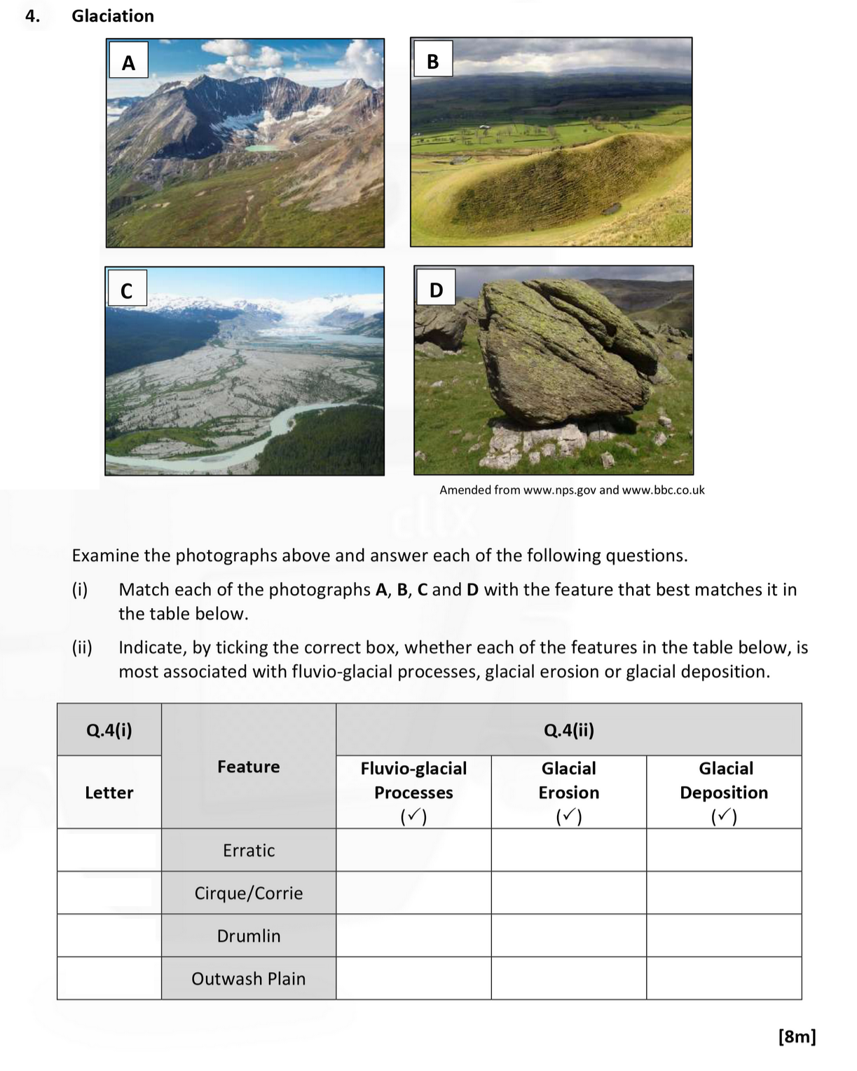 Examine-the-photographs-above-and-answer-each-of-the-following-questions-Leaving Cert Geography-Question 4-2020.png