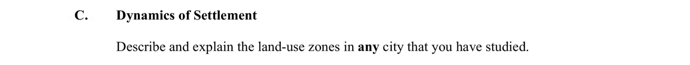 Describe-and-explain-the-land-use-zones-in-any-city-that-you-have-studied.-Leaving Cert Geography-Question C-2011.png