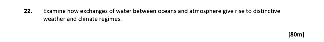 Examine-how-exchanges-of-water-between-oceans-and-atmosphere-give-rise-to-distinctive-weather-and-climate-regimes.-Leaving Cert Geography-Question 22-2017.png