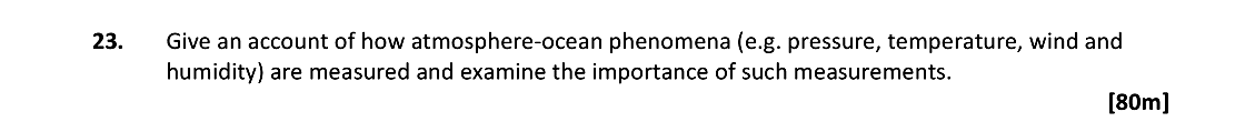 Give-an-account-of-how-atmosphere-ocean-phenomena-(e.g-Leaving Cert Geography-Question 23-2017.png