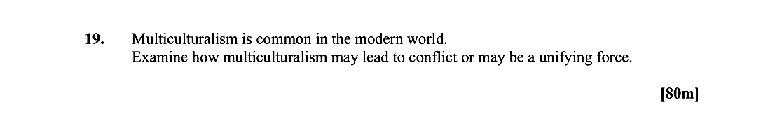 Multiculturalism-is-common-in-the-modern-world-Leaving Cert Geography-Question 19-2011.png