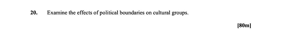 Examine-the-effects-of-political-boundaries-on-cultural-groups.-Leaving Cert Geography-Question 20-2011.png