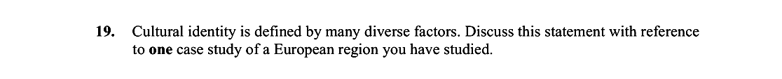 Cultural-identity-is-defined-by-many-diverse-factors-Leaving Cert Geography-Question 19-2009.png