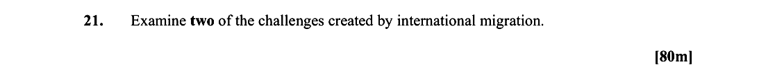Examine-two-of-the-challenges-created-by-international-migration.-Leaving Cert Geography-Question 21-2008.png