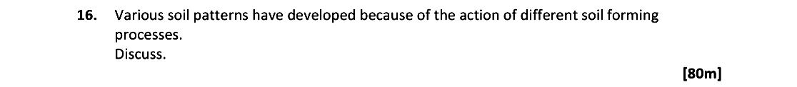 Various-soil-patterns-have-developed-because-of-the-action-of-different-soil-forming-processes-Leaving Cert Geography-Question 16-2021.png