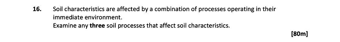Soil-characteristics-are-affected-by-a-combination-of-processes-operating-in-their-immediate-environment-Leaving Cert Geography-Question 16-2018.png