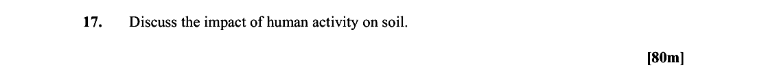 Discuss-the-impact-of-human-activity-on-soil.-Leaving Cert Geography-Question 17-2015.png