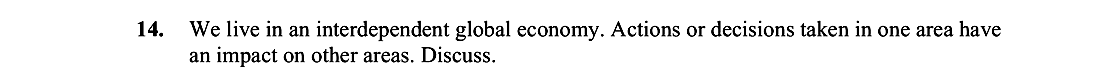 We-live-in-an-interdependent-global-economy-Leaving Cert Geography-Question 14-2009.png