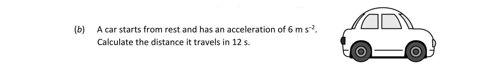 A-car-starts-from-rest-and-has-an-acceleration-of-6-m/s²-Leaving Cert Physics-Question (b)-2021.png