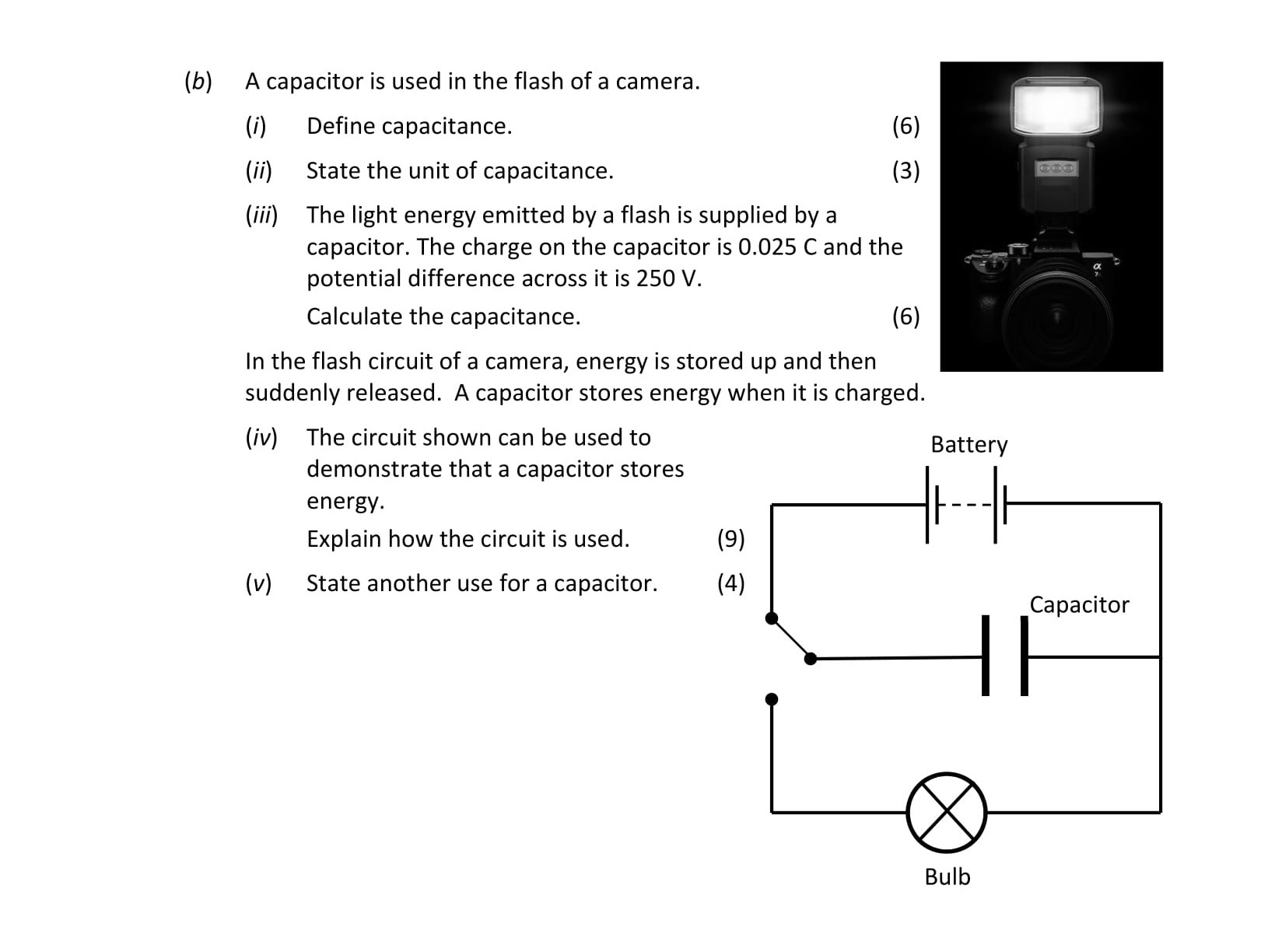 A-capacitor-is-used-in-the-flash-of-a-camera-Leaving Cert Physics-Question b-2019.png