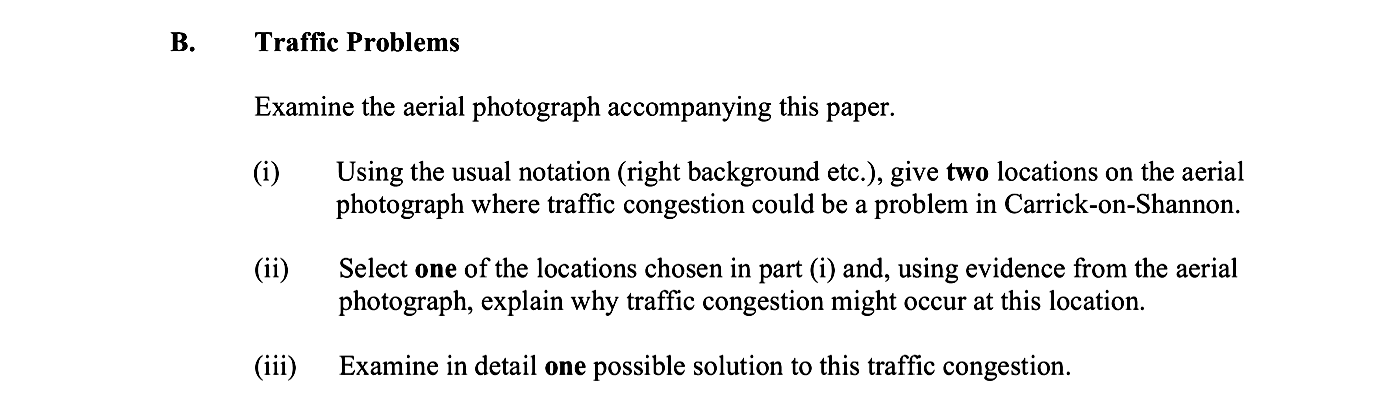 Examine-the-aerial-photograph-accompanying-this-paper-Leaving Cert Geography-Question B-2012.png