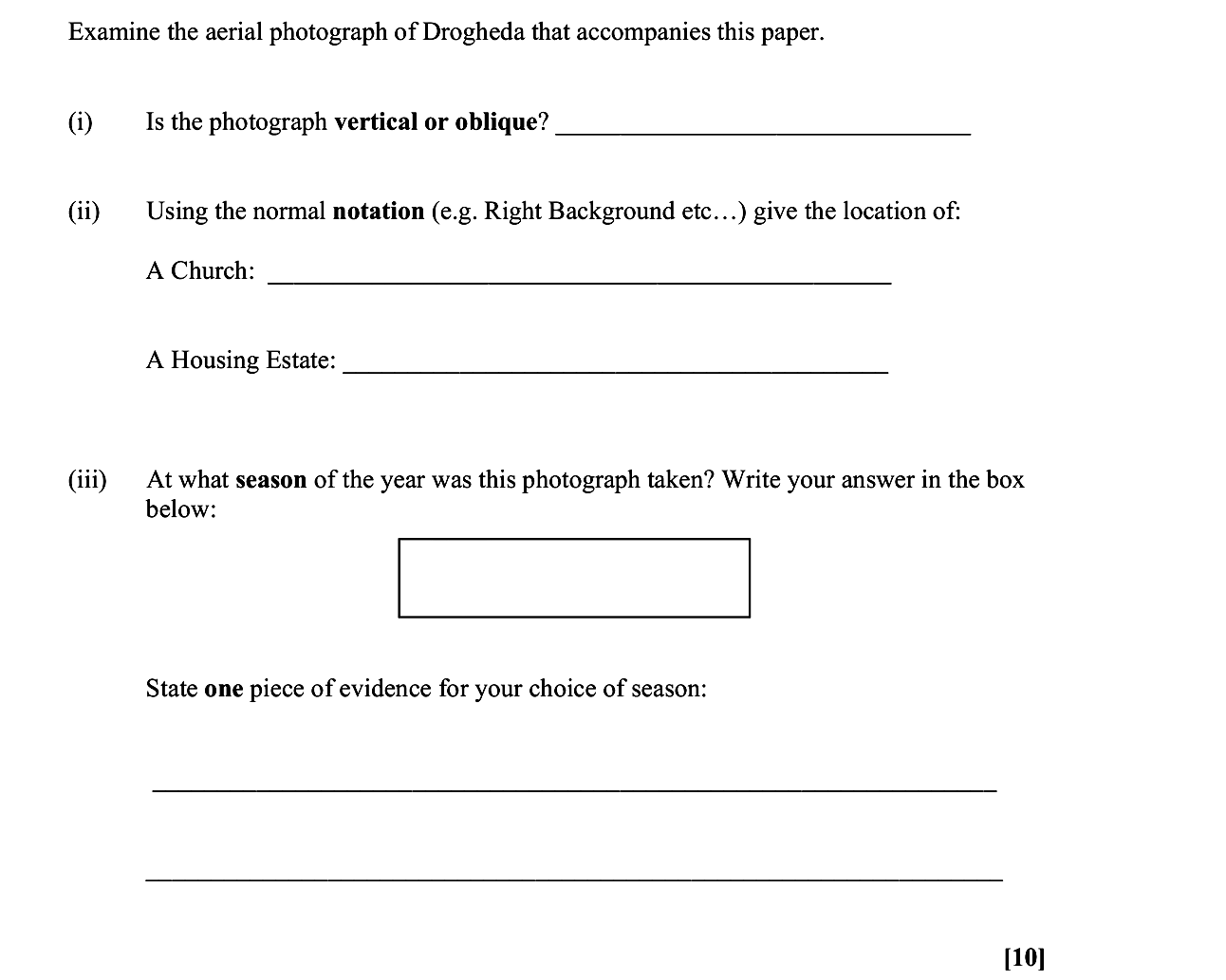 Examine-the-aerial-photograph-of-Drogheda-that-accompanies-this-paper-Leaving Cert Geography-Question Question 1-2007.png