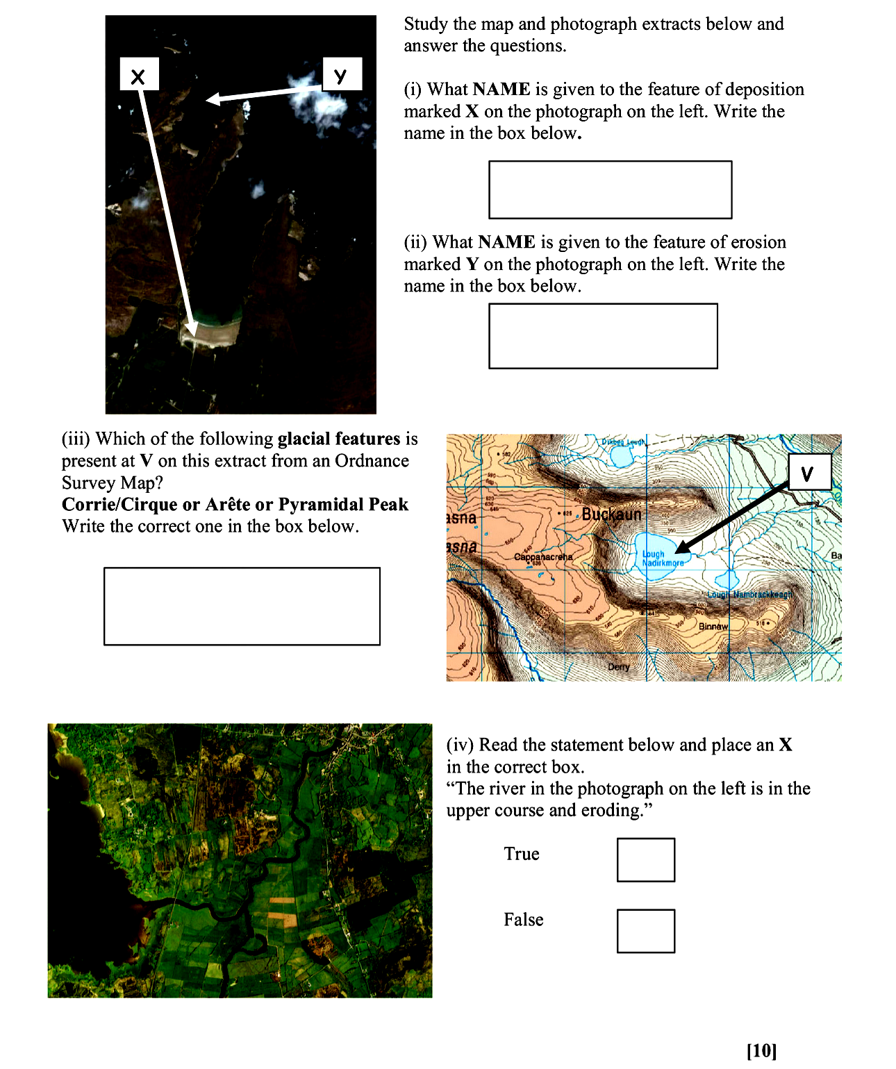 Study-the-map-and-photograph-extracts-below-and-answer-the-questions-Leaving Cert Geography-Question i-2007.png