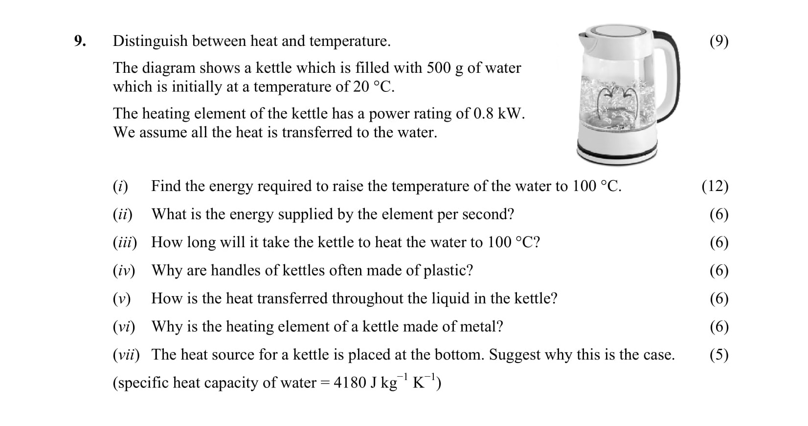 Distinguish-between-heat-and-temperature-Leaving Cert Physics-Question 9-2015.png