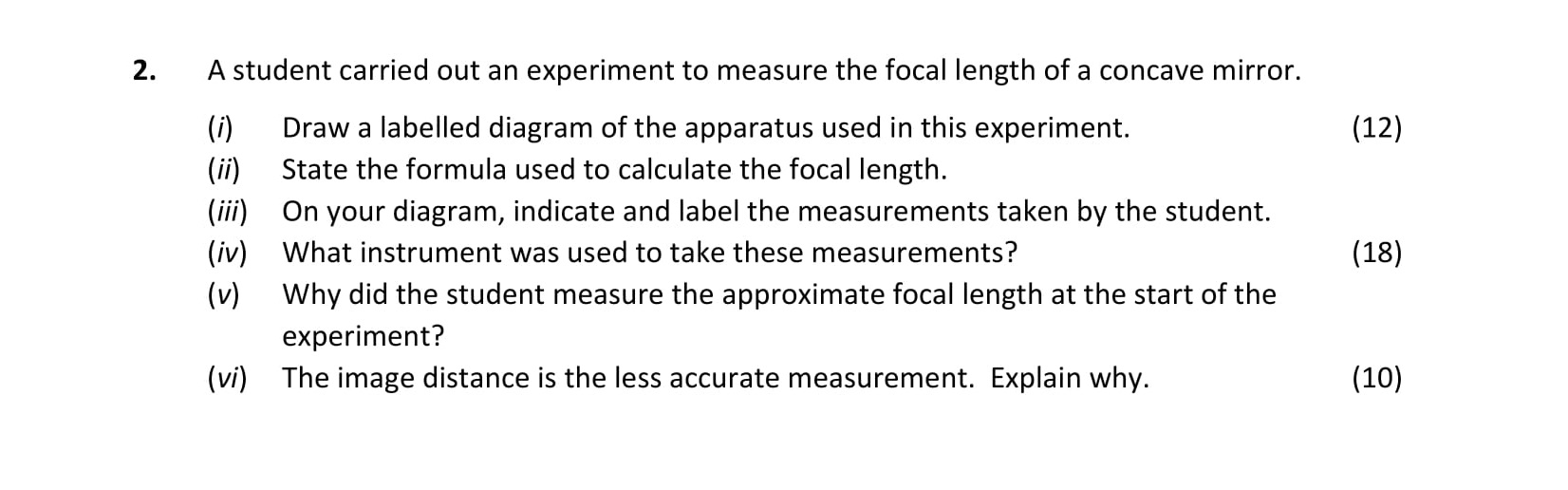 A-student-carried-out-an-experiment-to-measure-the-focal-length-of-a-concave-mirror-Leaving Cert Physics-Question 2-2020.png