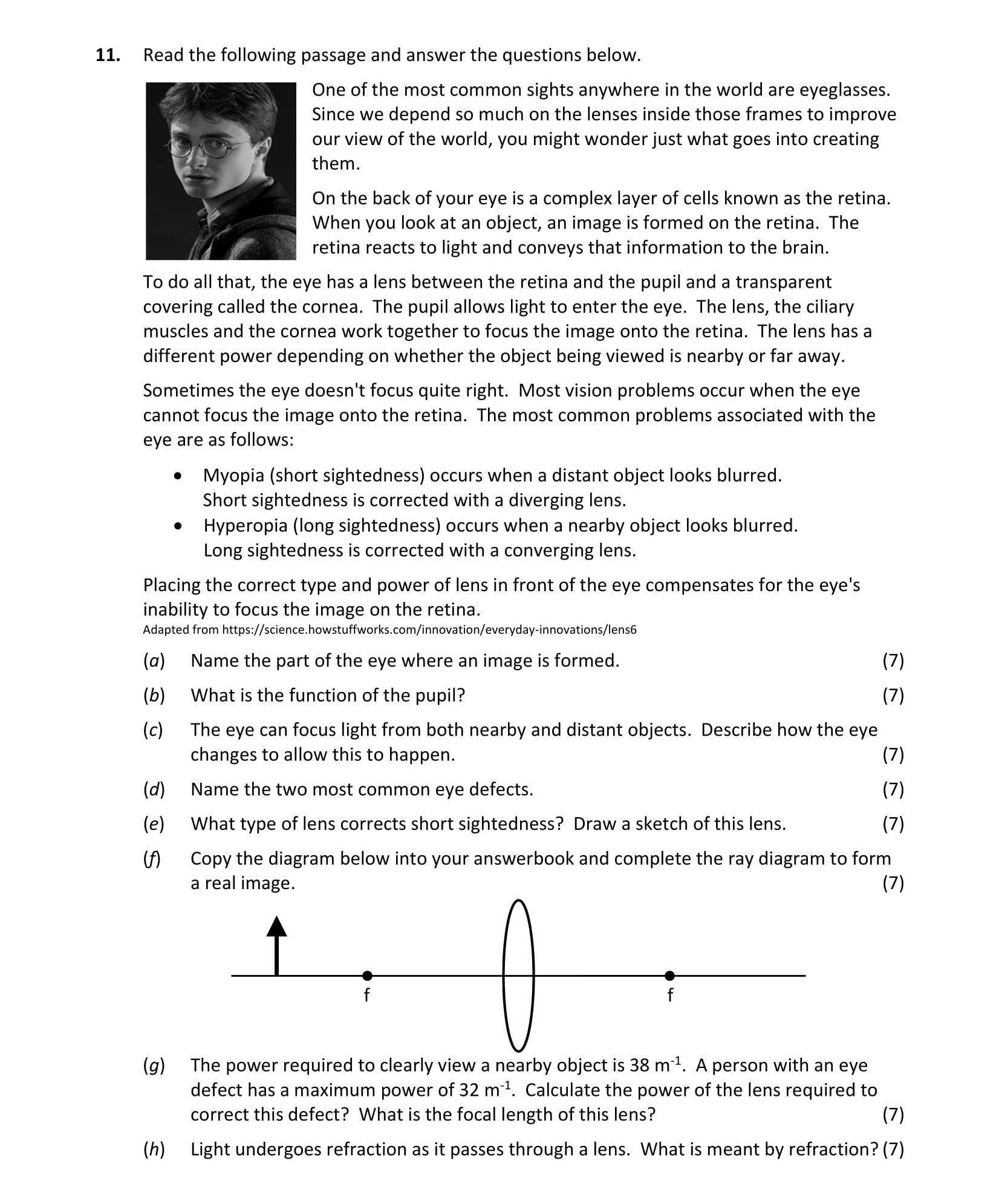 Read-the-following-passage-and-answer-the-questions-below-Leaving Cert Physics-Question 11-2019.png