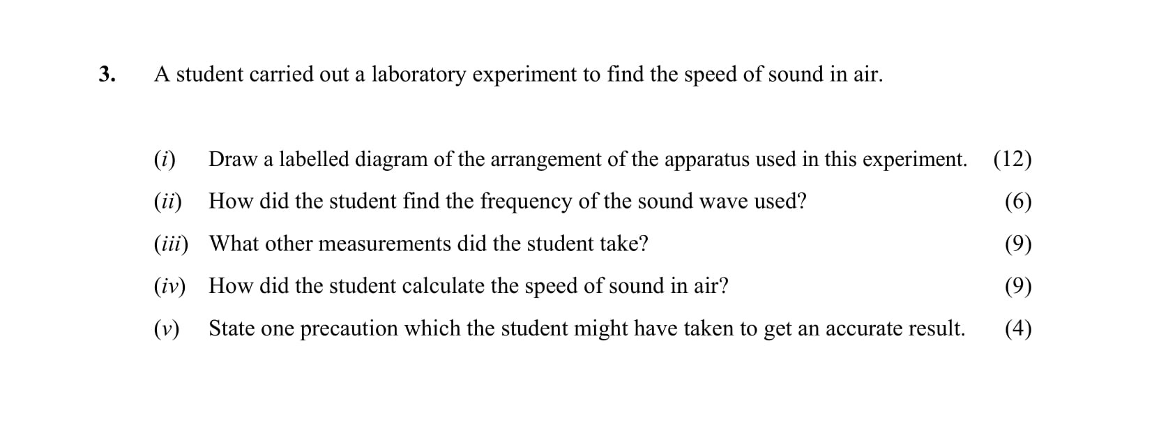 A-student-carried-out-a-laboratory-experiment-to-find-the-speed-of-sound-in-air-Leaving Cert Physics-Question 3-2016.png